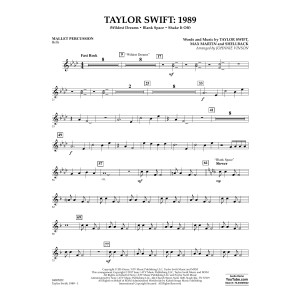 Taylor Swift: 1989 - Mallet Percussion